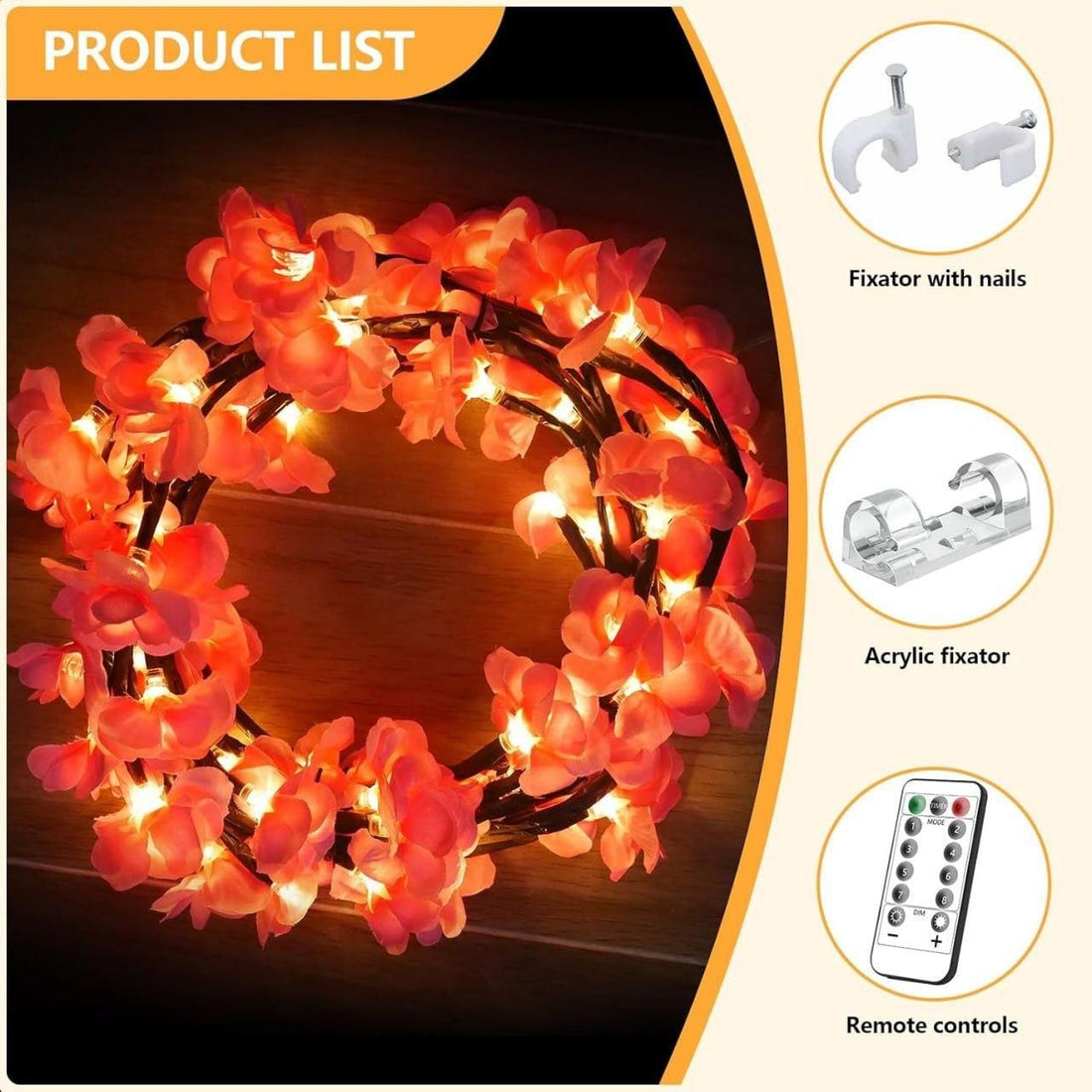 Cherry LED Tree Branch Lights