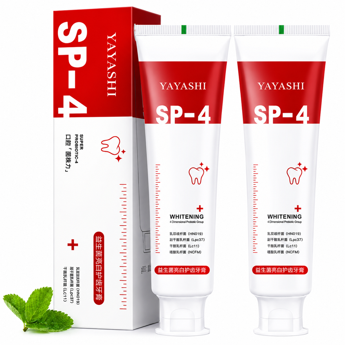 Probiotic Ultra Whitening Toothpaste SP-4 (Pack of 2)